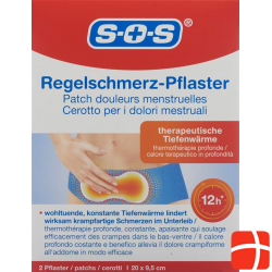 SOS Period Pain Patch 2 Piece