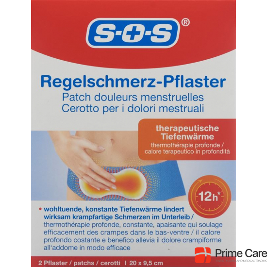 SOS Period Pain Patch 2 Piece buy online