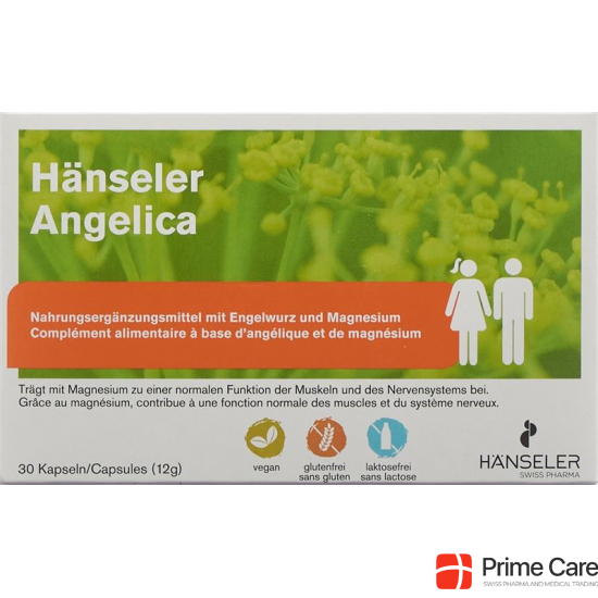 Hänseler Angelica Capsules 30 pieces buy online