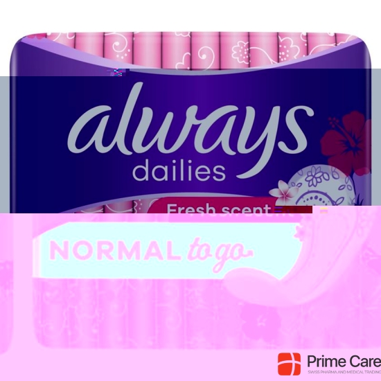 Always Panty liner Singles To Go Odourless 20 pieces buy online