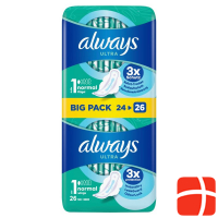 Always Ultra Binde Normal with wings Bigpack 26 pieces