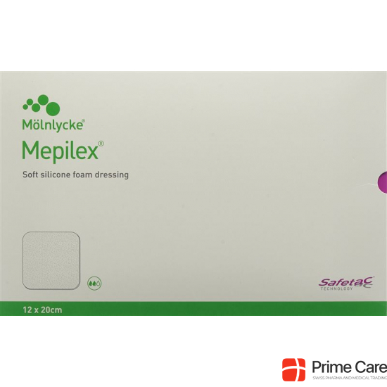 Mepilex Schaumverband Safetac 12x20cm Si Neu 5 Stück buy online