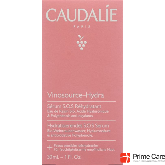 Caudalie Vinosource Hydra Hydrating S O S Serum 30ml buy online