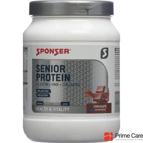 Sponser Senior Protein Pulver Chocolate Dose 455g buy online