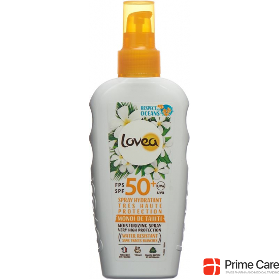 Lovea Spray Hydratant SPF 50+ Monoi Tahiti 150ml buy online