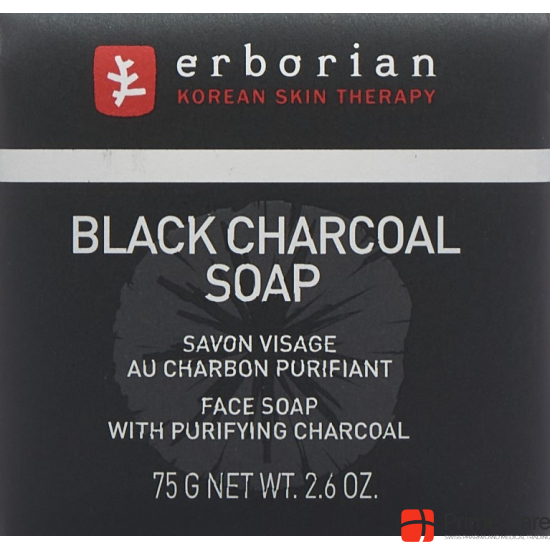 Erborian Korean Ther Black Charcoal Soap 75g buy online