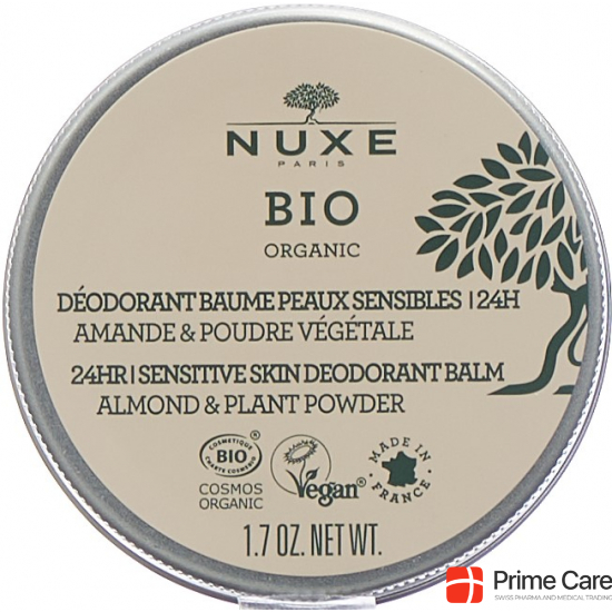 Nuxe Bio Deo Baume Ps Amande 50g buy online