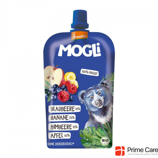 Mogli Trink Obst Blaubeere-Banane Bio Beutel 120g buy online