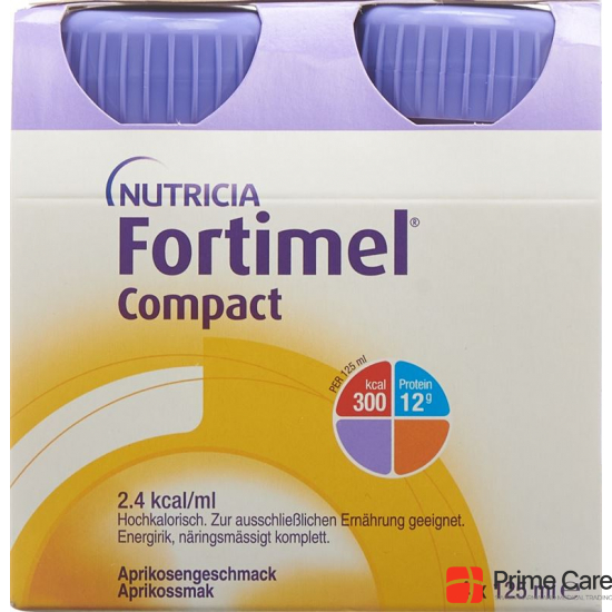 Fortimel Compact Aprikose (neu) 4 Flasche 125ml buy online