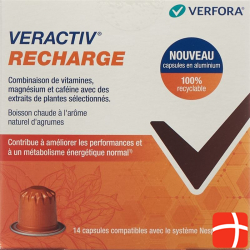 Veractiv Recharge Nespresso Capsules aluminium 14 pieces