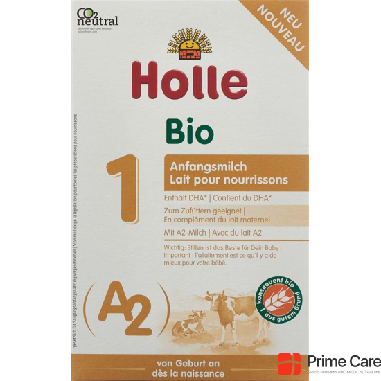 Holle A2 Bio-Anfangsmilch 1 400g buy online