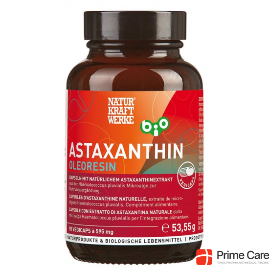 Naturkraftwerke Astaxanthin Vegicaps Bio 90 Stück buy online