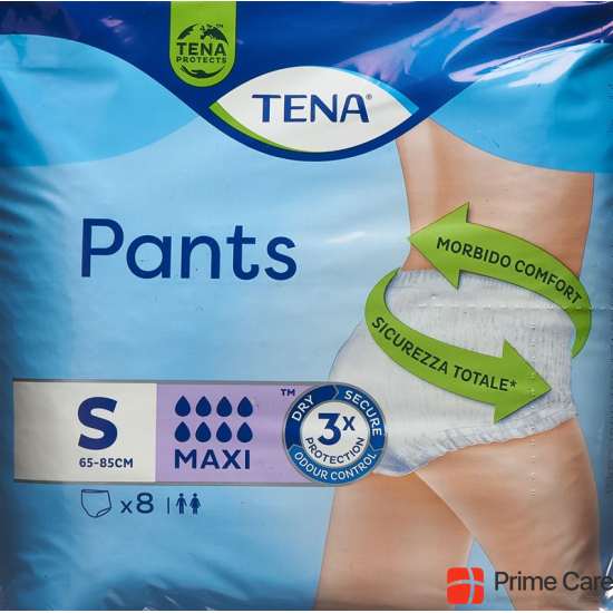 Tena Pants Maxi S 8 piece buy online