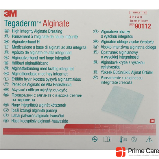 3M Tegaderm Alginat Kompresse 10x10cm (neu) 10 Stück buy online