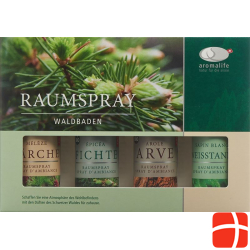 Aromalife Geschenkset Raumspray Waldbaden 4x 30ml