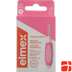 Elmex Interdental Brushes 0.4mm Pink 6 pieces