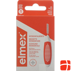 Elmex Interdental Brushes 0.45mm Orange 6 pieces