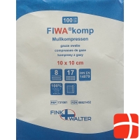 Fiwa Komp Mullkompressen 10x10cm 100 Stück