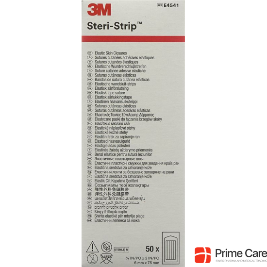 3M Steri Strip Elastic 6x75mm Skin coloured 50x 3 pieces buy online