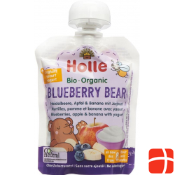 Holle Blueberry Bear Pouchy Heide Apf Ban Jog 85g