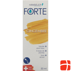 Hänseler Forte Ginger bottle with pipette 50ml