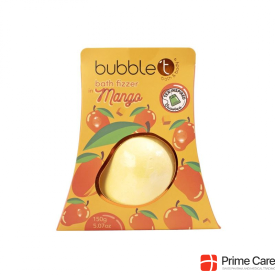 Bubble T Fruitea Bath Fizzer Mango 150g buy online