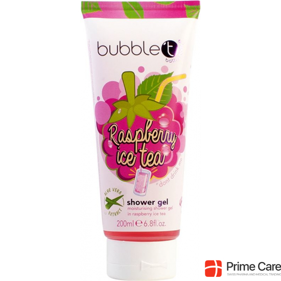 Bubble T Ice Tea Shower Gel Raspberry 200ml buy online