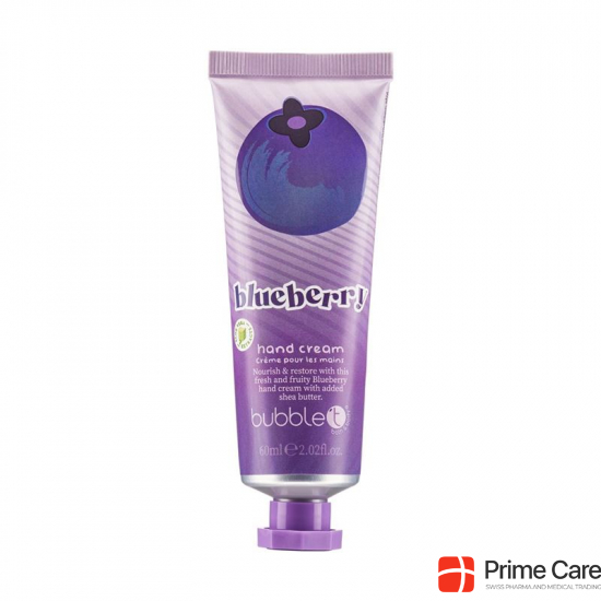 Bubble T Tastea Hand Cream Blueberry 60ml buy online