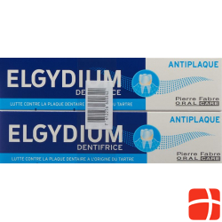 Elgydium Anti-Plaque Zahnpasta Duo 2x 75ml
