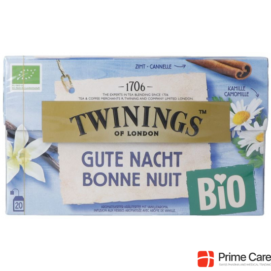 Twinings Gute Nacht Bio 20 Beutel 1.7g buy online