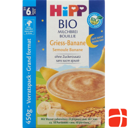 Hipp Gute Nacht Bio Milchbr Griess Ban (neu) 450g