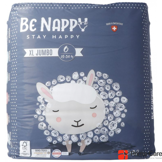 Be Nappy Windeln Grösse 6 15-30kg XL Jumbo 32 Stück buy online