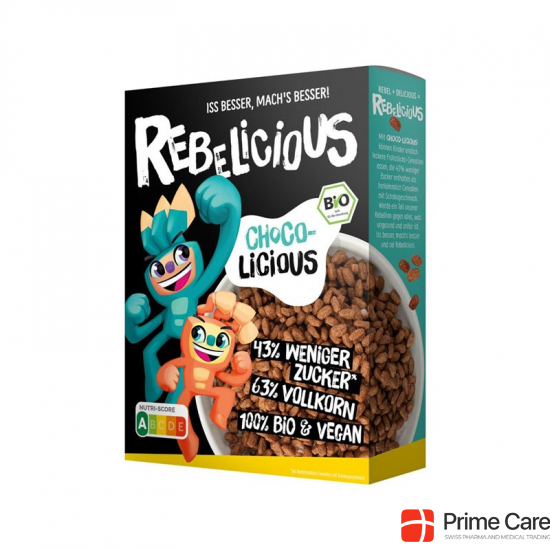 Rebelicious Choco-Licious Frühstückscerea 275g buy online