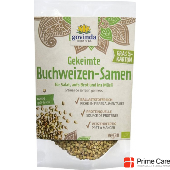 Govinda Gekeimte Buchweizen-Samen 125g buy online