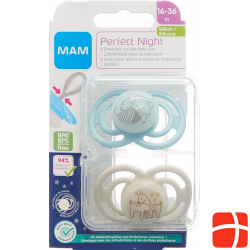 Mam Perfect Night Nuggi Silikon 16-36m Boy