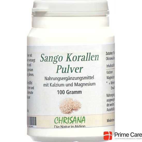 Chrisana Sango Korallen Pulver Dose 100g buy online