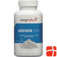 Kingnature Arginin Vida Kapseln 2250mg Dose 120 Stück