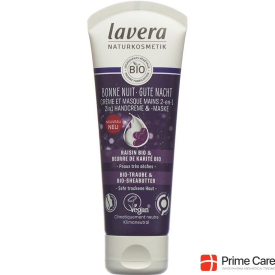 Lavera Handcreme & -maske 2in1 Gute Nacht 75ml buy online