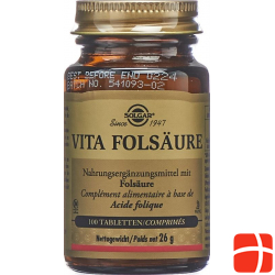 Solgar Vita Folsäure Tabletten (neu) Flasche 100 Stück