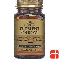 Solgar Element Chrom Tabletten (neu) Flasche 90 Stück