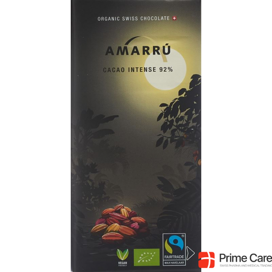 Amarru Cacao Intense 92% Bio Fairtrade 80g buy online