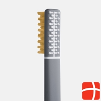 Piuma Toothbrush Gray Vitamin C Medium