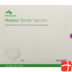 Mepilex Border Sacrum 22x25cm (neu) 5 Stück