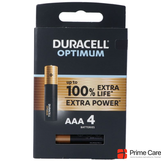 Duracell Batt Optimum Aaa 4 Stück buy online