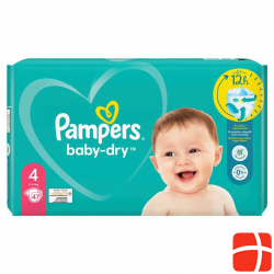Pampers Baby Dry Grösse 4 9-14kg Maxi Sparpack 47 Stück