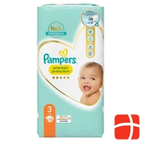 Pampers Prem Prot Grösse 3 6-10kg Midi Sparp 52 Stück