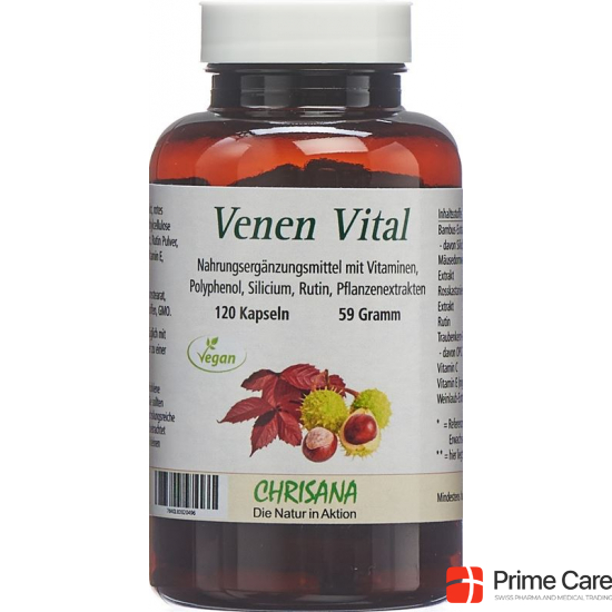 Chrisana Venen Vital Kapseln Dose 120 Stück buy online