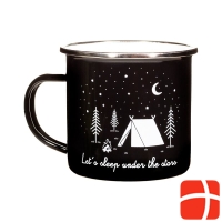 Herboristeria Emaille Tasse Let's Sleep Under Star