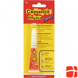 Cementit Record Sekundenkleber Liquid 3g