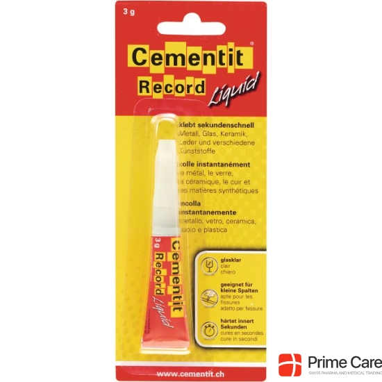 Cementit Record Sekundenkleber Liquid 3g buy online